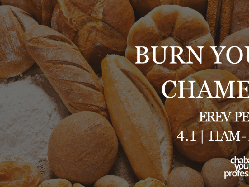Burn Chametz